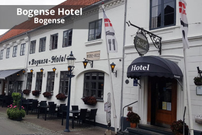 1 overnatning for 2 på Bogense Hotel med lækker 4 retters middag inkl. vinmenu 