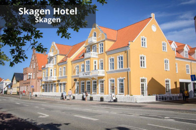 Ophold for 1 eller 2 på Skagen Hotel